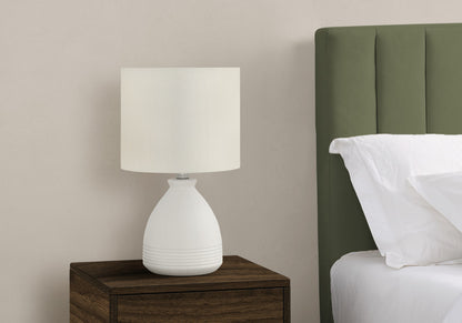 Cream Table Lamp w/ Shade