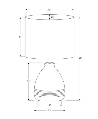 Cream Table Lamp w/ Shade