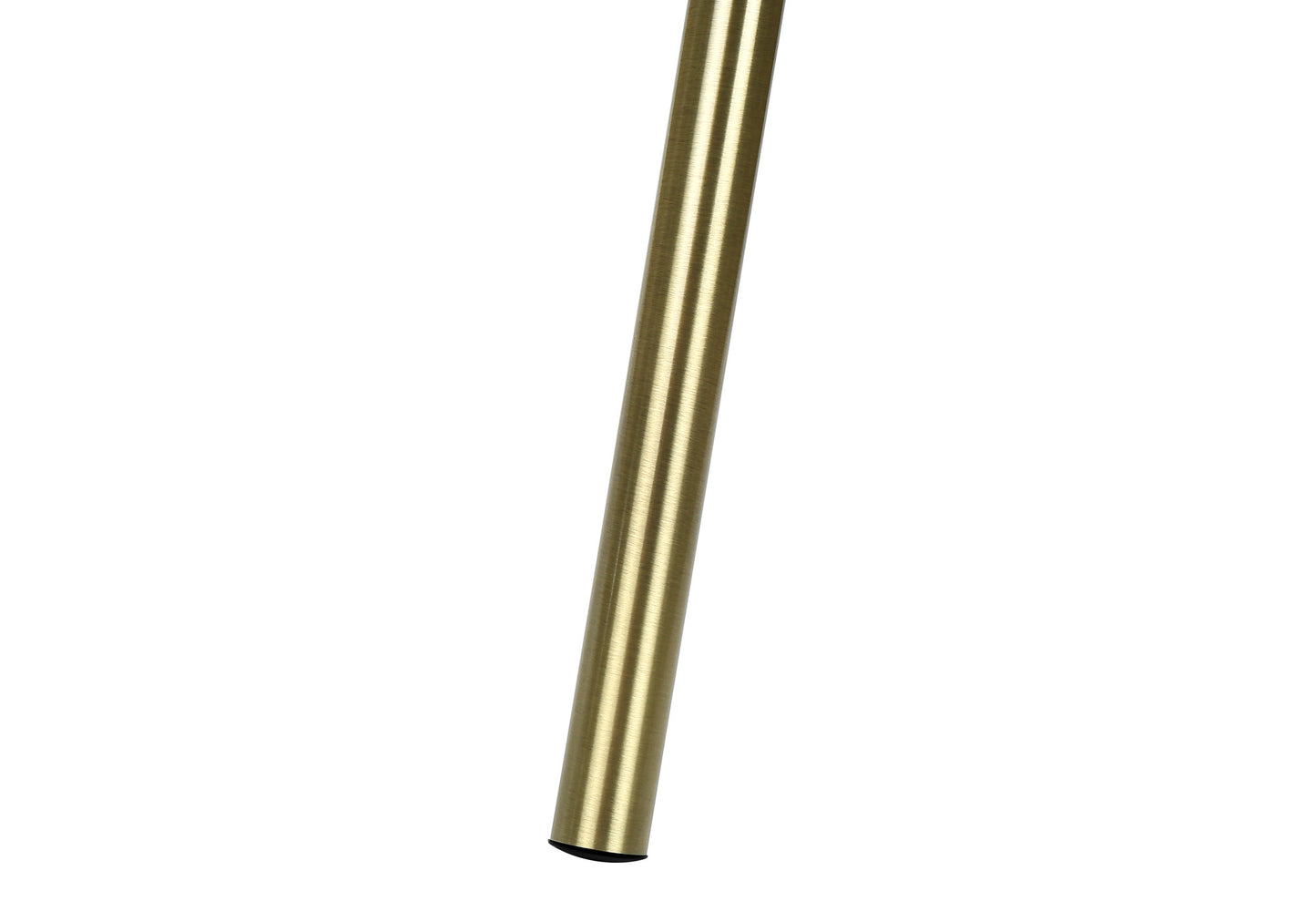 Matte Gold Floor Lamp w/ Shade