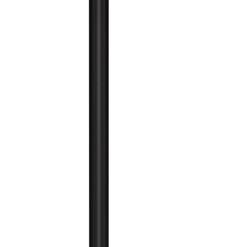 Black Candlestick Table Lamp w/ Shade