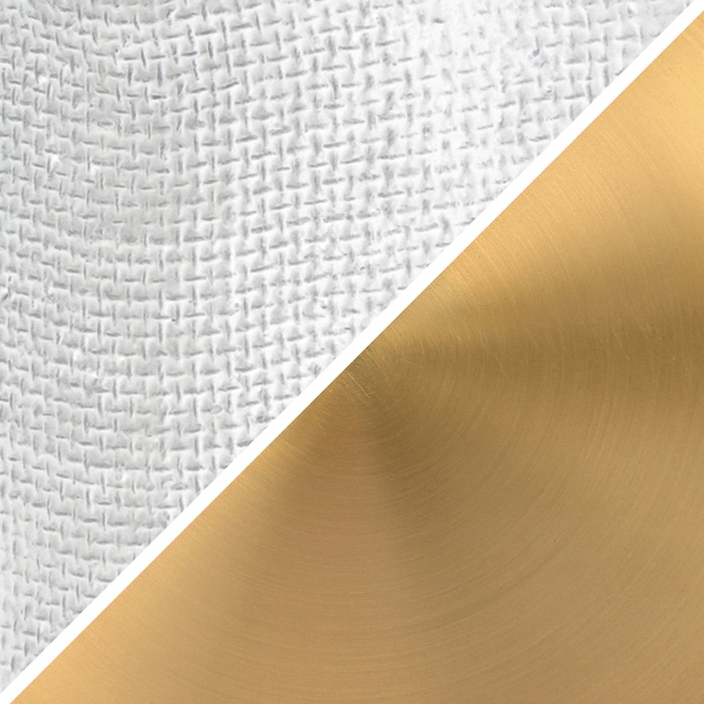 Gold & White Table Lamp w/ Shade