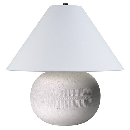 Off White Table Lamp w/ Shade