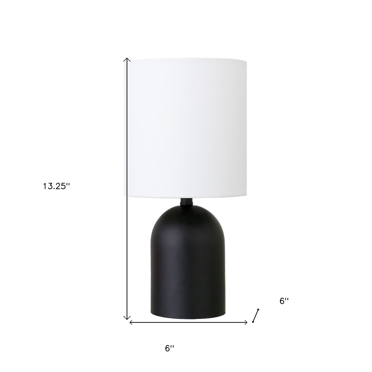 Black Table Lamp w/ Shade