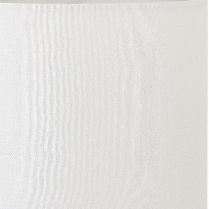 Gold & White Table Lamp w/ Shade