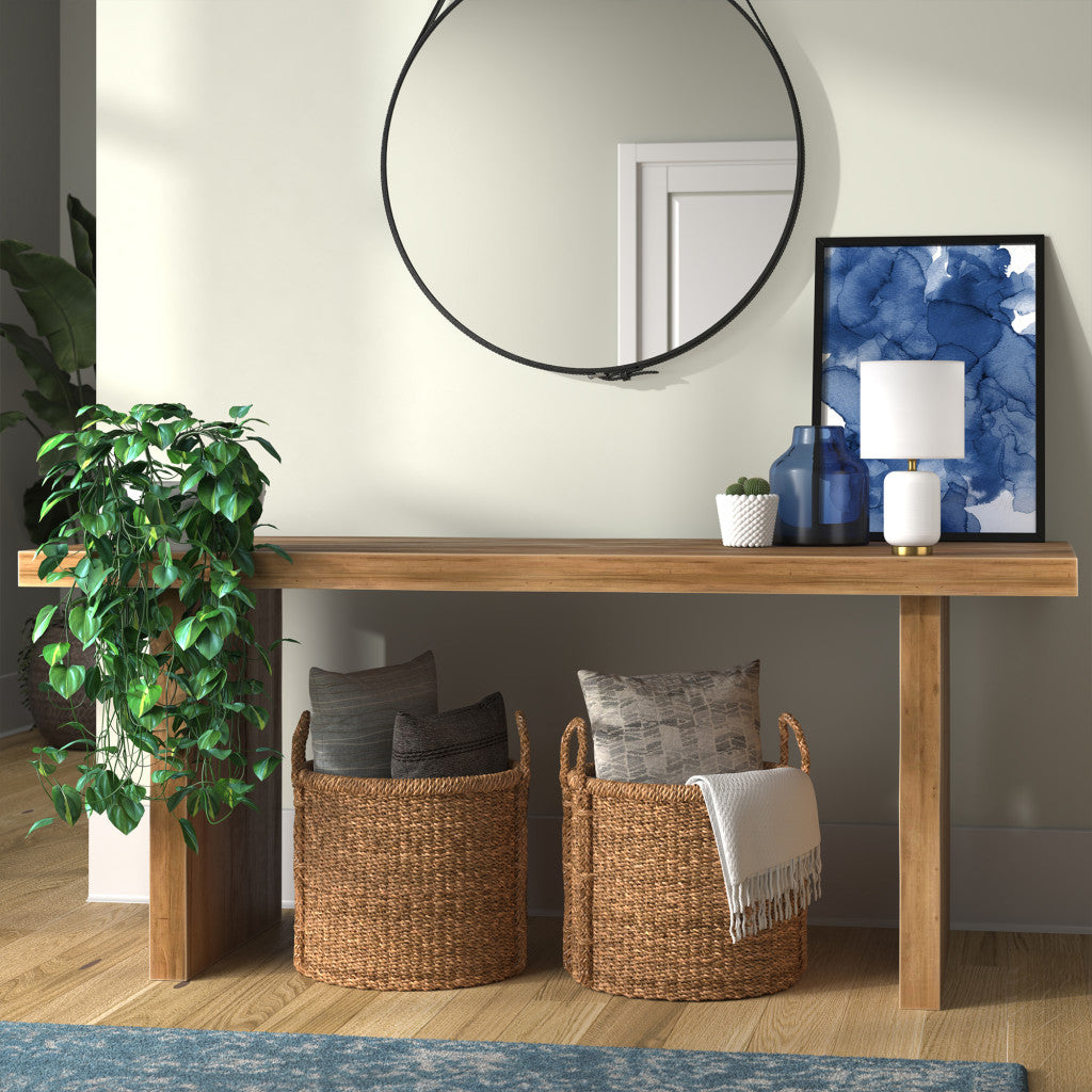 Gold & White Table Lamp w/ Shade