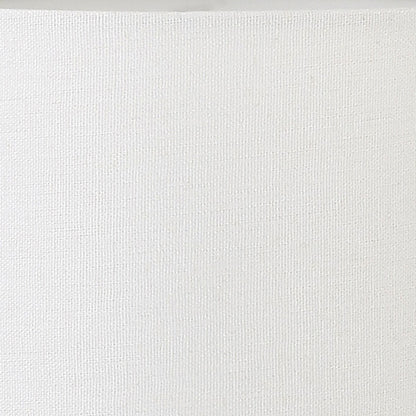 Gold & White Table Lamp w/ Shade