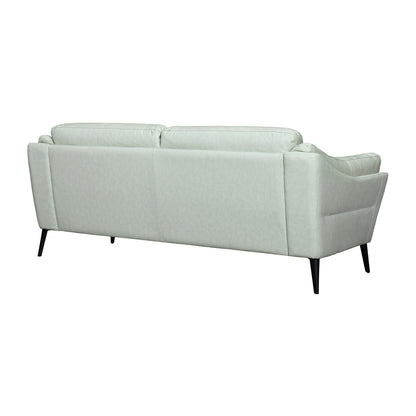Mint Green Leather Sofa