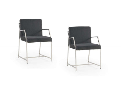 Polygon Dining Chair (Set of 2) - Angle