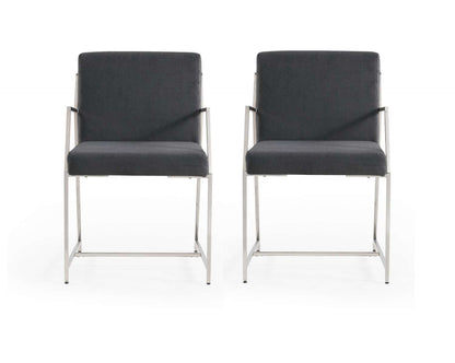 Polygon Dining Chair (Set of 2) - Straight On