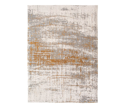 7 x 9 Gray & Gold Non Skid Rug