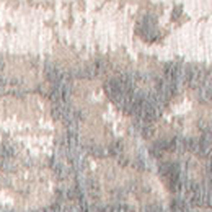 7 x 9 Gray & White Non Skid Rug