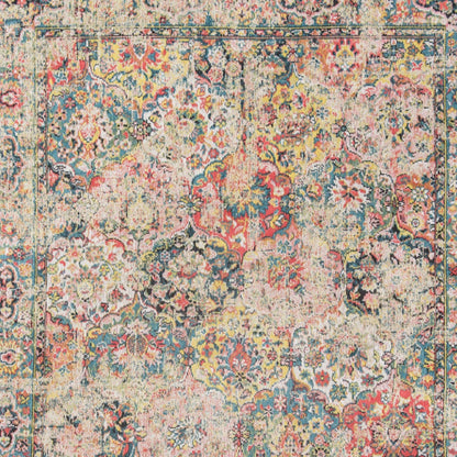 7 x 9 Red Oriental Non Skid Rug