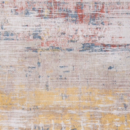 5 x 7 White Non Skid Rug