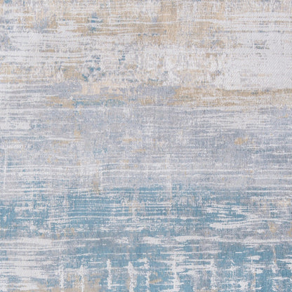 5 x 7 Blue & Yellow Non Skid Rug
