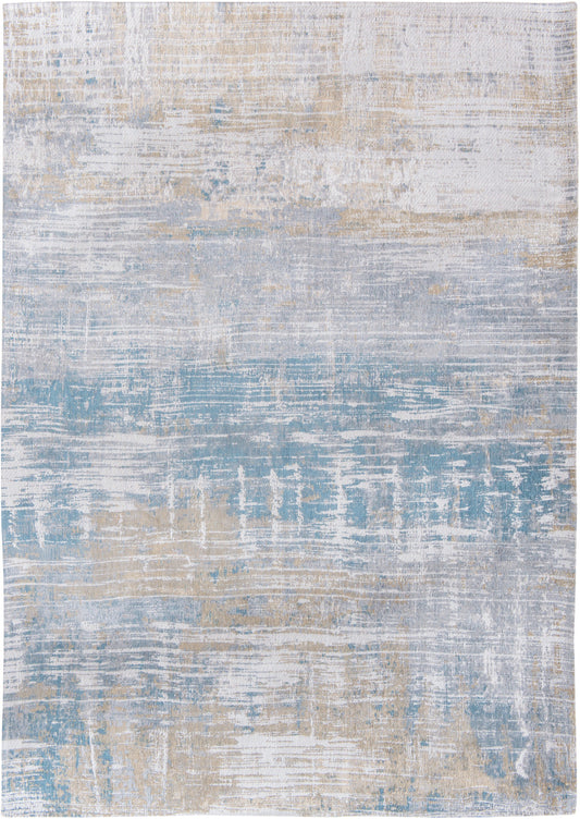 7 x 9 Blue & Yellow Non Skid Rug