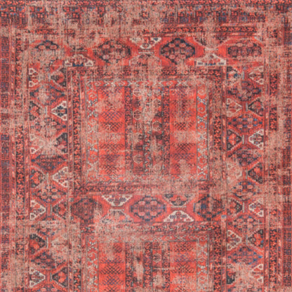 6 x 8 Red Oriental Non Skid Rug