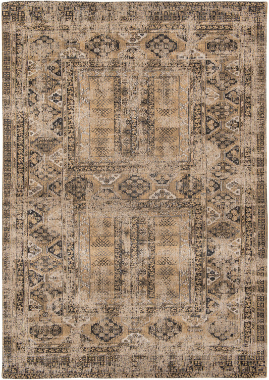 6 x 8 Brown Oriental Non Skid Rug