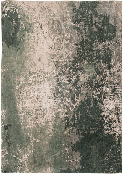 5 x 7 Beige & Green Non Skid Rug