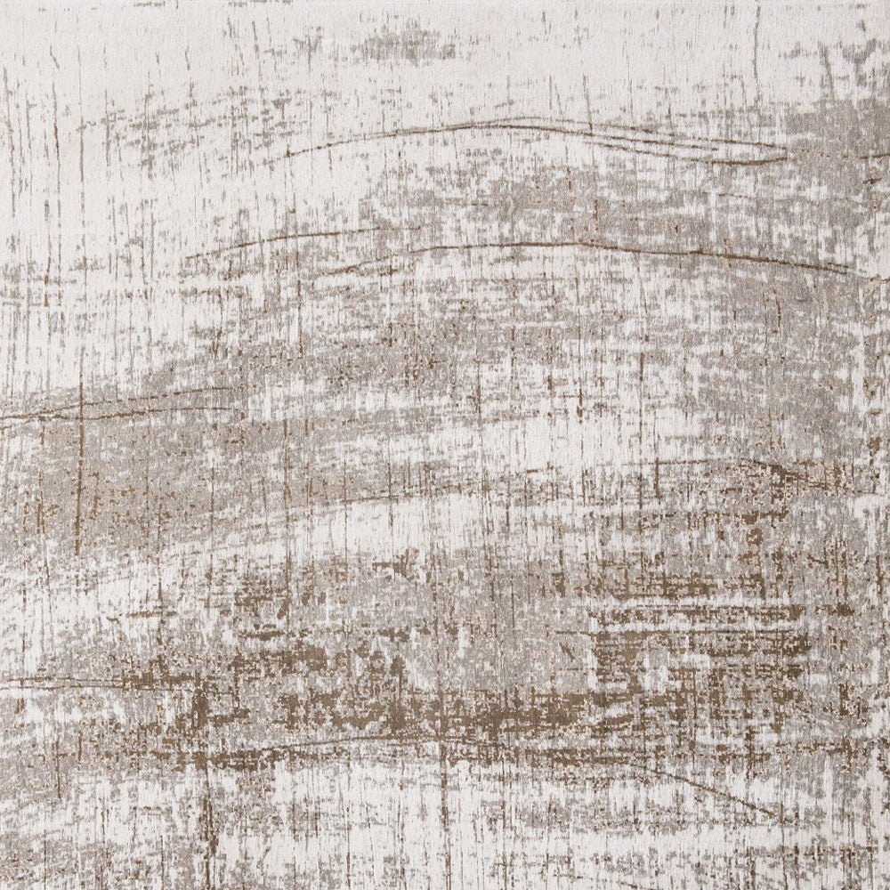 5 x 7 Gray & Beige Non Skid Rug