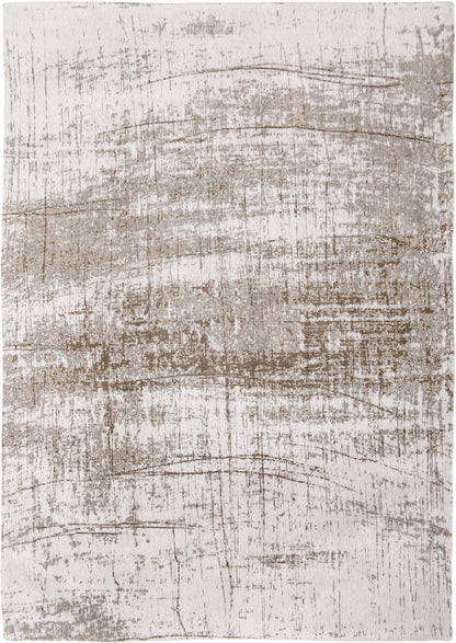 6 x 8 Gray & Beige Non Skid Rug