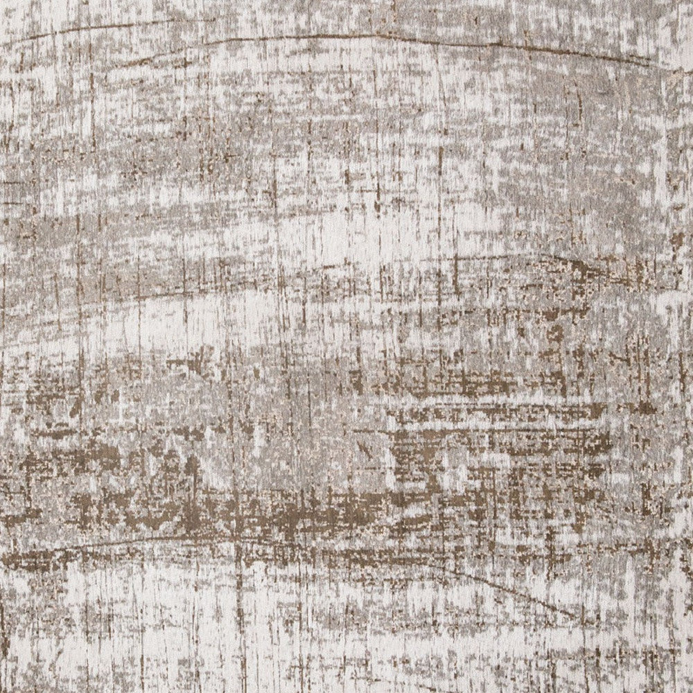 6 x 8 Gray & Beige Non Skid Rug