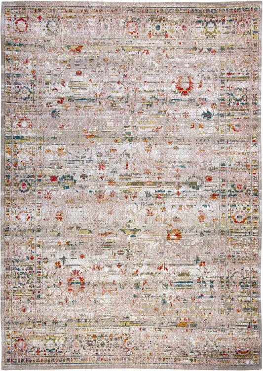 5 x 7 Gray & Brown Oriental Non Skid Rug