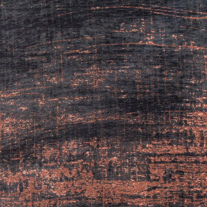 5 x 7 Black & Gold Non Skid Rug
