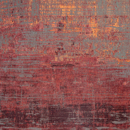 6 x 8 Red & Gray Non Skid Rug