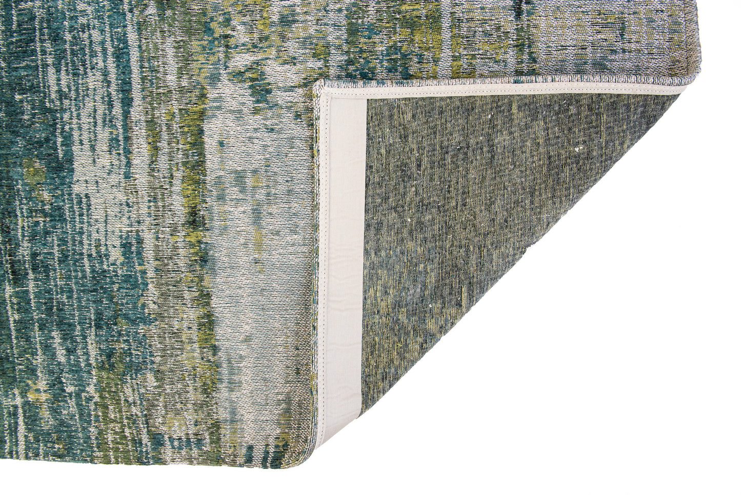 6 x 8 Blue & Green Non Skid Rug