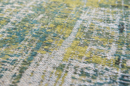 7 x 9 Blue & Green Non Skid Rug