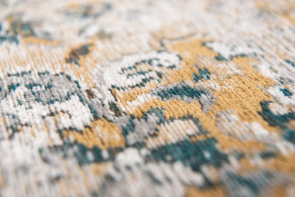 6 x 8 Blue & Green Non Skid Rug