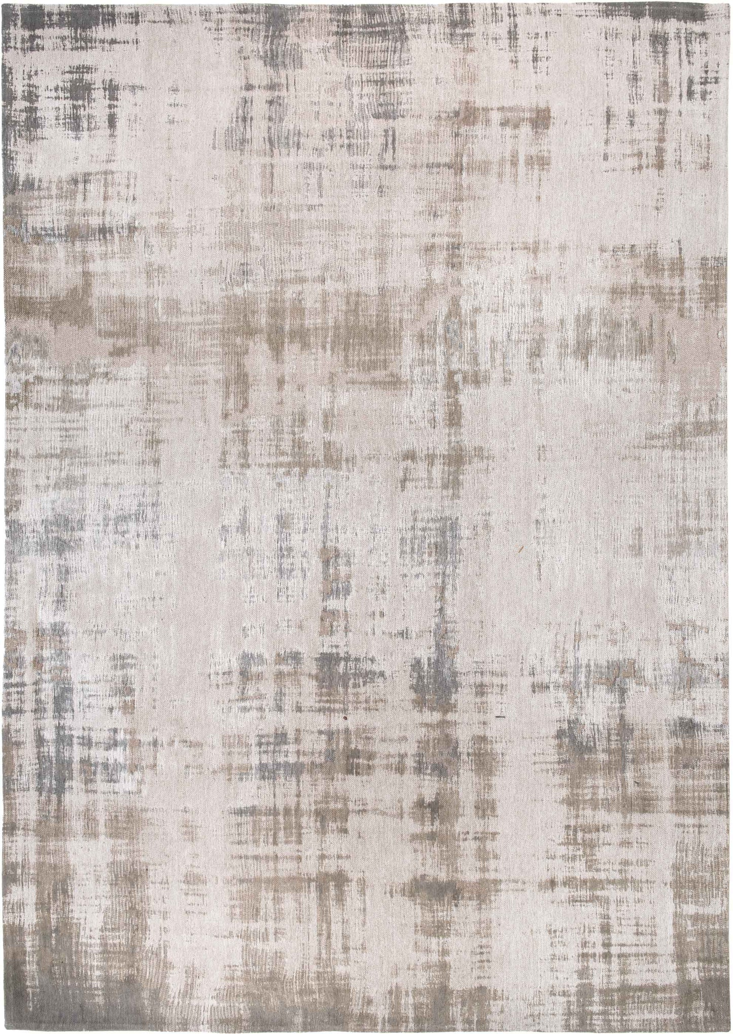 6 x 8 Gray & Beige Non Skid Rug