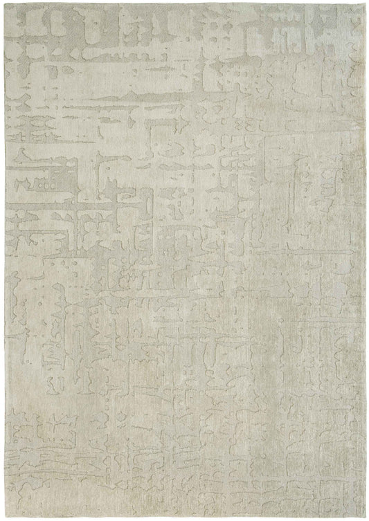 7 x 9 Gray & Beige Non Skid Rug