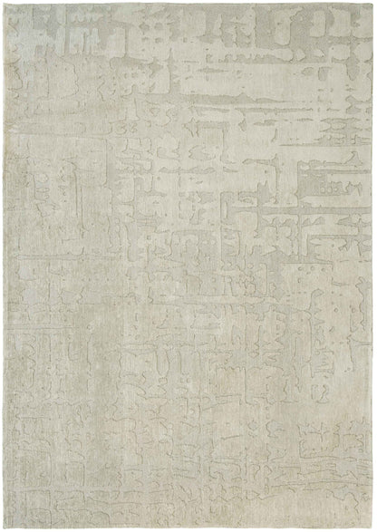 7 x 9 Gray & Beige Non Skid Rug