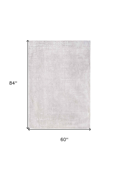 6 x 8 White Non Skid Rug