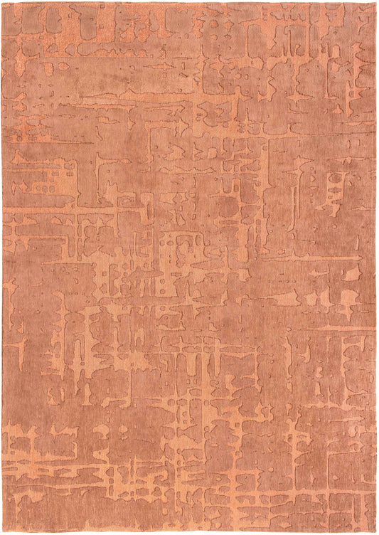 7 x 9 Orange Non Skid Rug