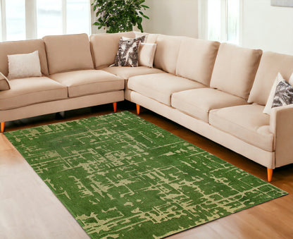 6 x 8 Green Non Skid Rug