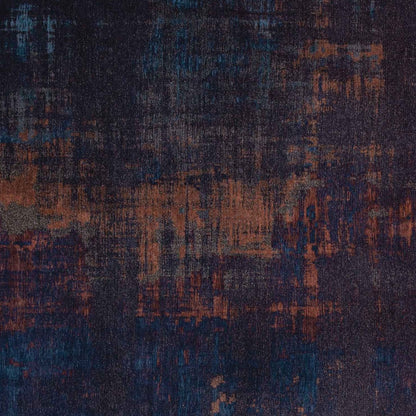 5 x 7 Blue & Brown Non Skid Rug
