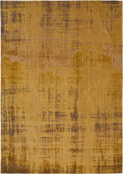 6 x 8 Yellow & Brown Non Skid Rug