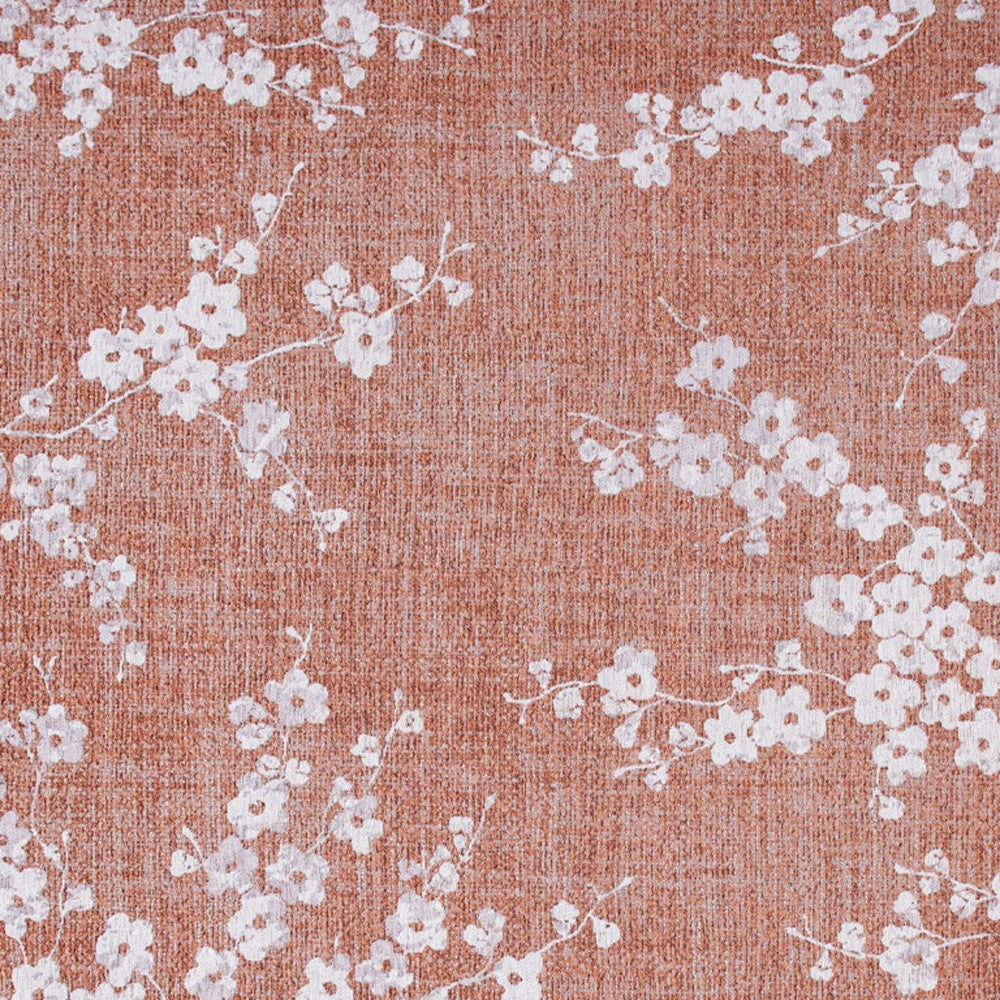5 x 7 Red & White Oriental Non Skid Rug
