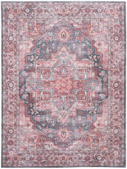 Nourison New Concept Multicolor Machine Washable Rug - 9'2" x 12'