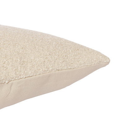 Ivory Pillow w/ Shag