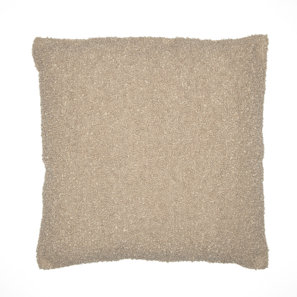 Taupe Pillow w/ Shag