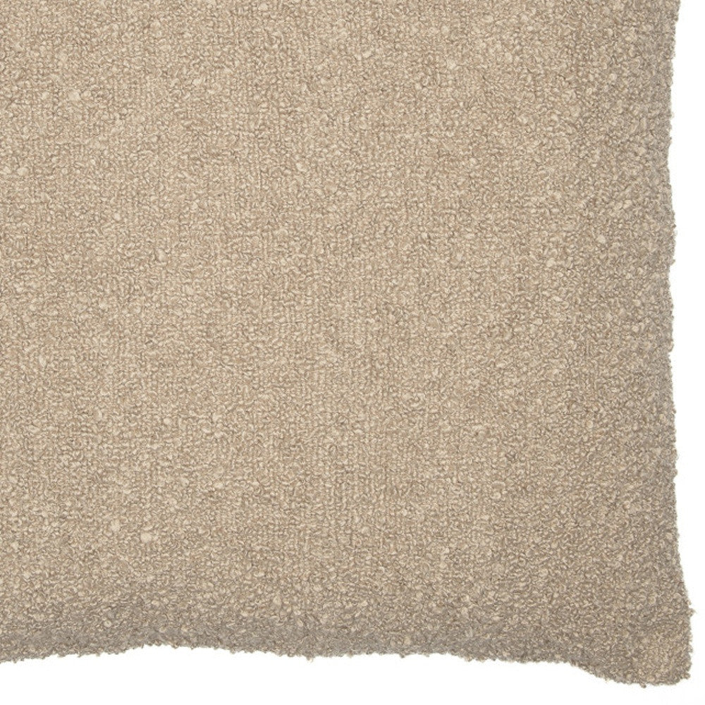 Taupe Pillow w/ Shag