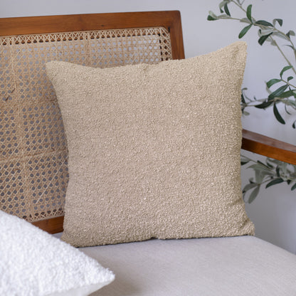 Taupe Pillow w/ Shag
