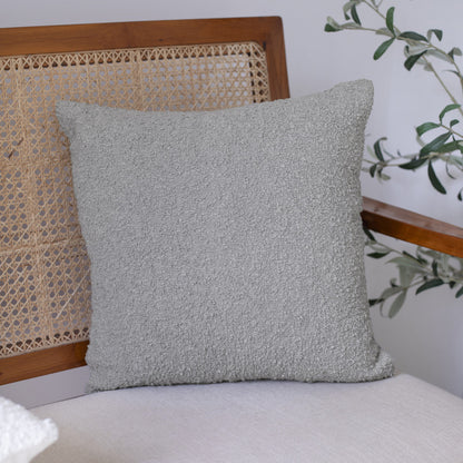 Gray Pillow w/ Shag