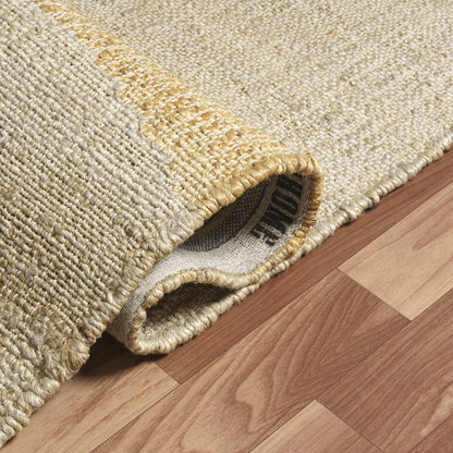 8 x 10 Natural & Ivory Hand Woven Rug