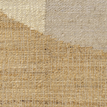8 x 10 Natural & Ivory Hand Woven Rug