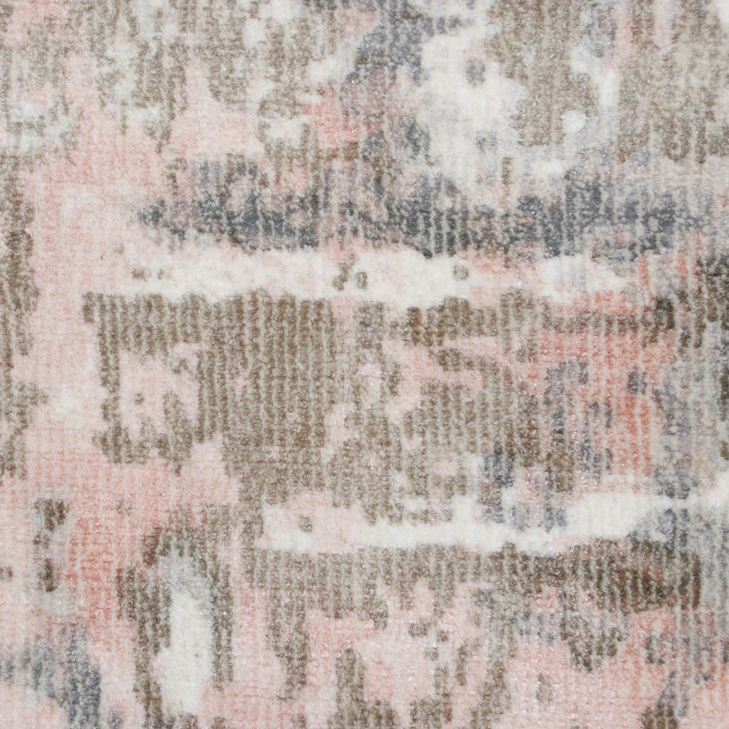 8 x 10 Gray & Pink Hand Loomed Rug