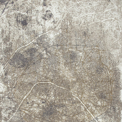 7 x 9 Gray & White Non Skid Rug